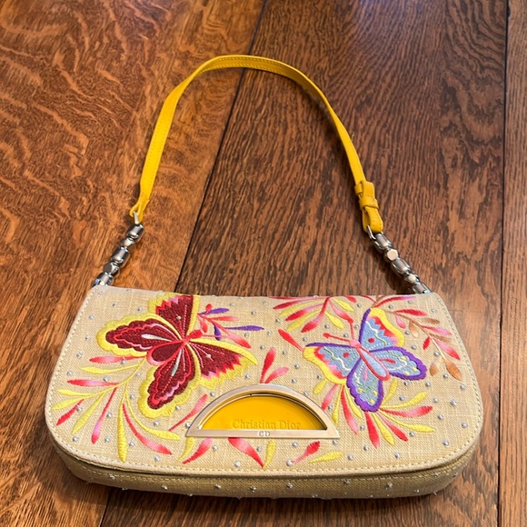 Christian Dior Butterfly Handbag - Picture 1 of 11